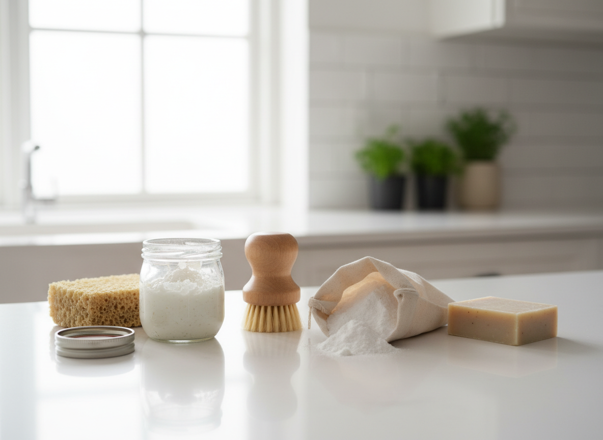 Scheuermilch selber machen: Sanfter Scheuerreiniger ohne Mikroplastik
