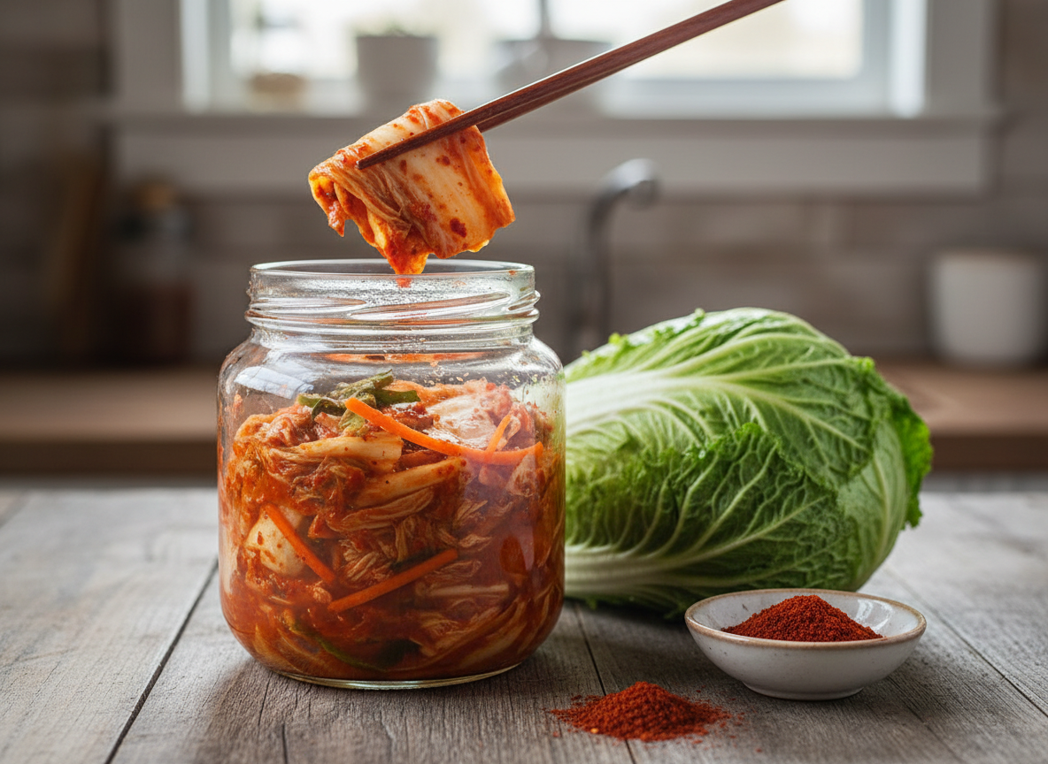 Kimchi selber machen: Würzig-scharfes Fermentgemüse aus dem Glas