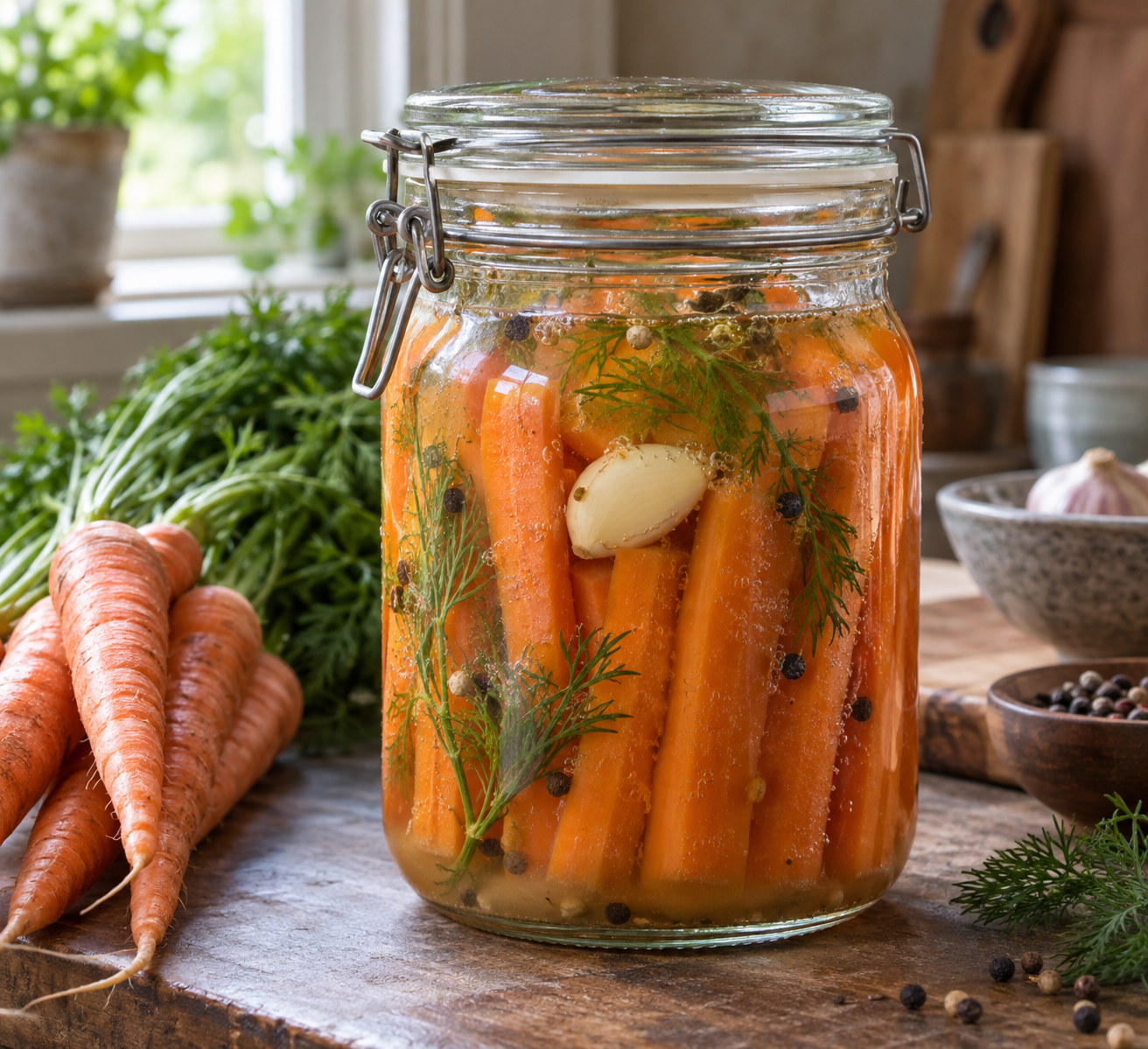 Karotten fermentieren: Einfaches Rezept