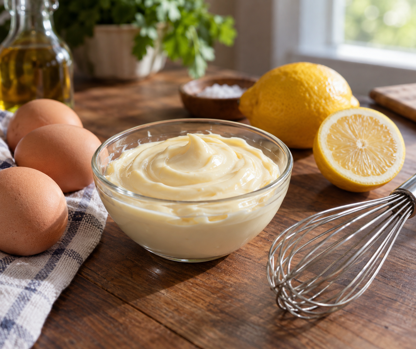 Mayonnaise selber machen: Cremig und frisch
