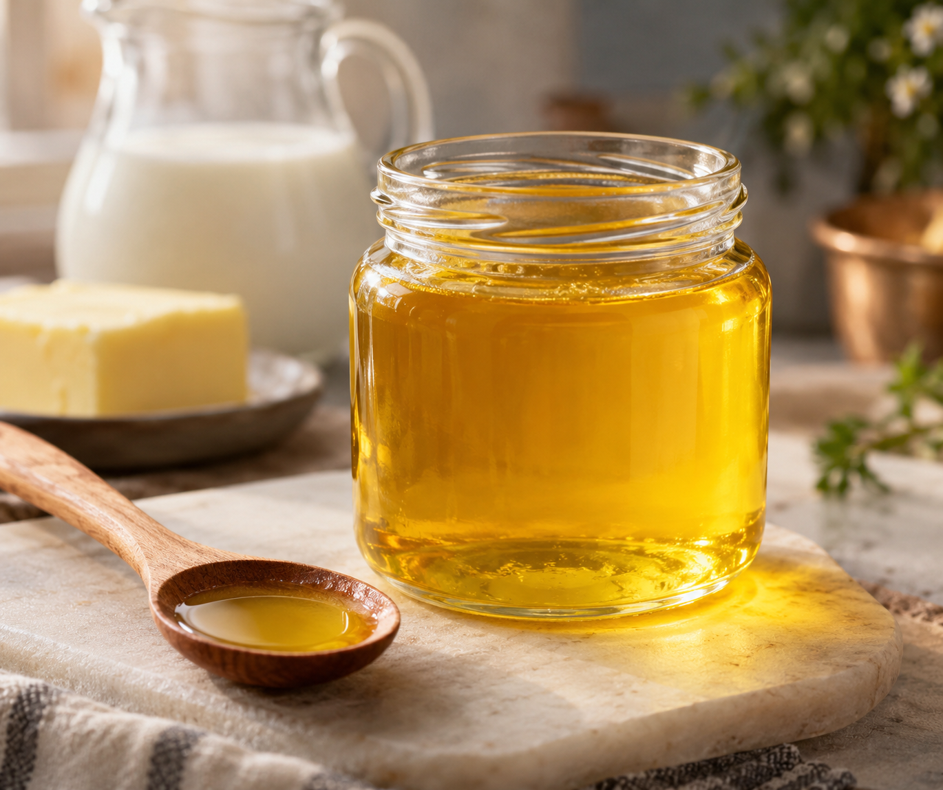 Ghee (Gee) selber machen: Geklärte Butter und Superfood