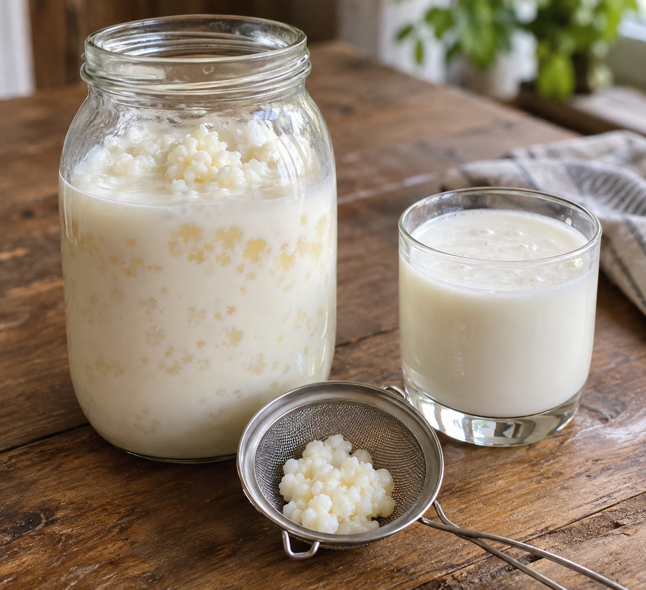 Kefir selbst herstellen: Milchkefir & Wasserkefir Grundanleitung