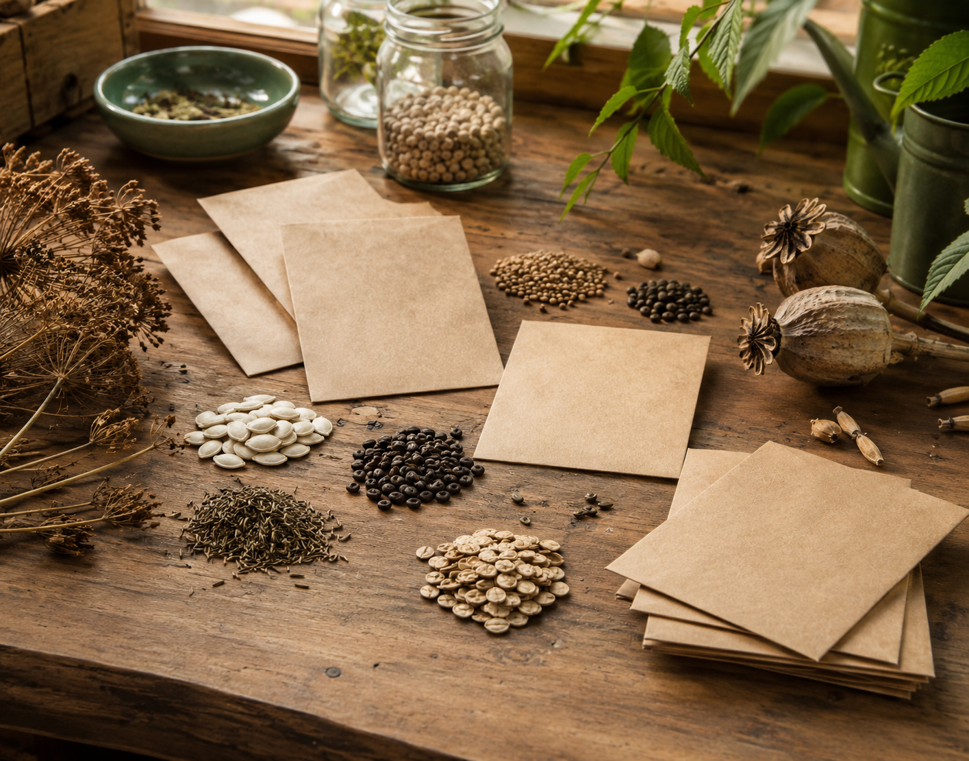 Saatgut sammeln & vermehren: Unabhängig vom Supermarkt werden