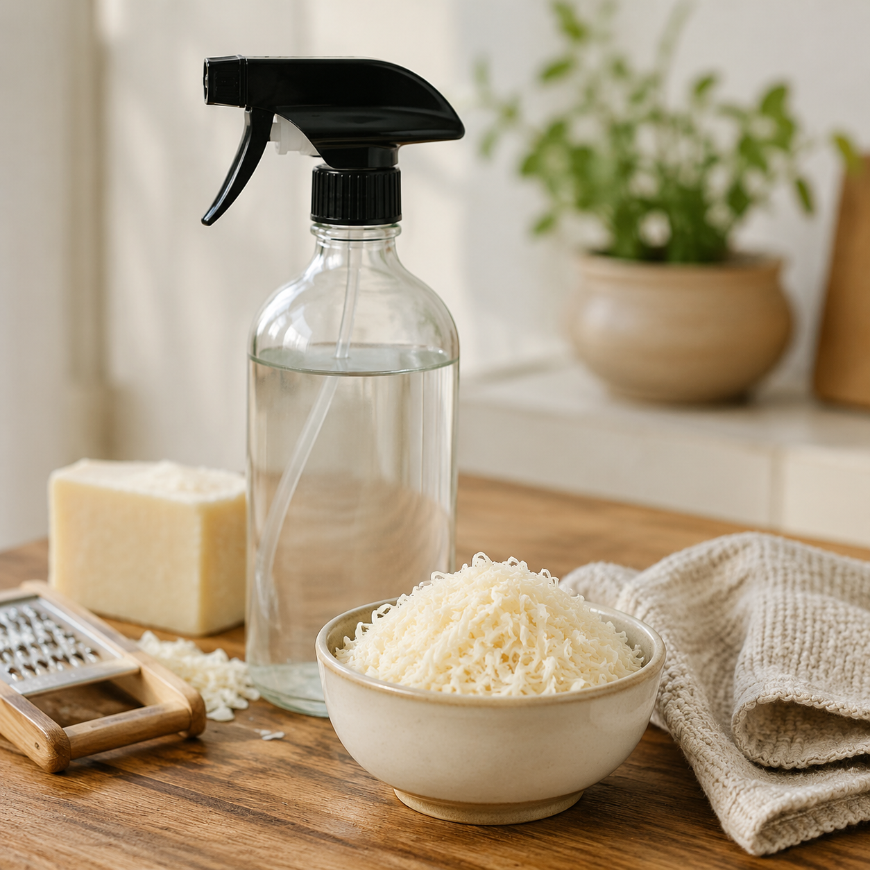 Spülmittel & Allzweckreiniger selber machen: Zwei Rezepte mit Hausmitteln