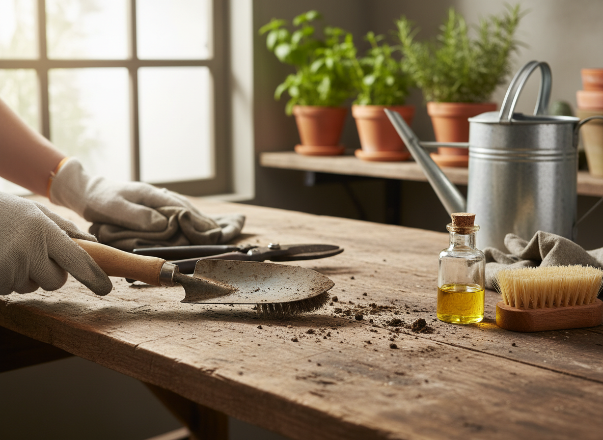 Gartenwerkzeug pflegen: Gut vorbereitet für die nächste Saison
