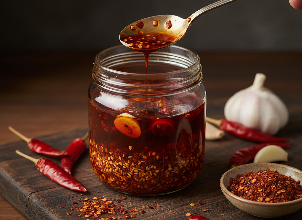Chili-Öl selber machen: Scharfes Würzöl für deinen Vorrat