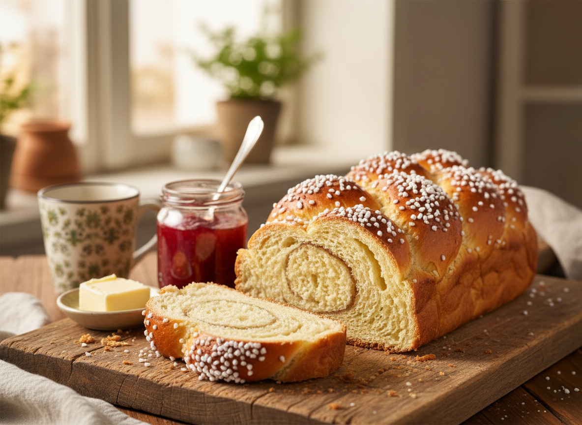 Hefezopf selber backen: Fluffiger Zopf wie vom Bäcker